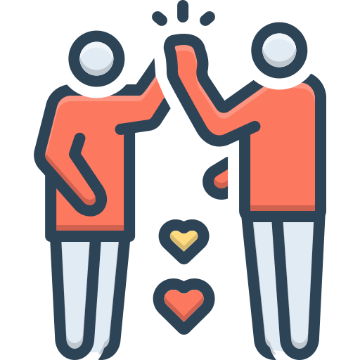 Accompanying free icon