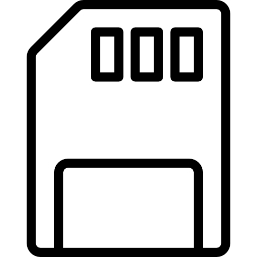 Sd card - Free interface icons