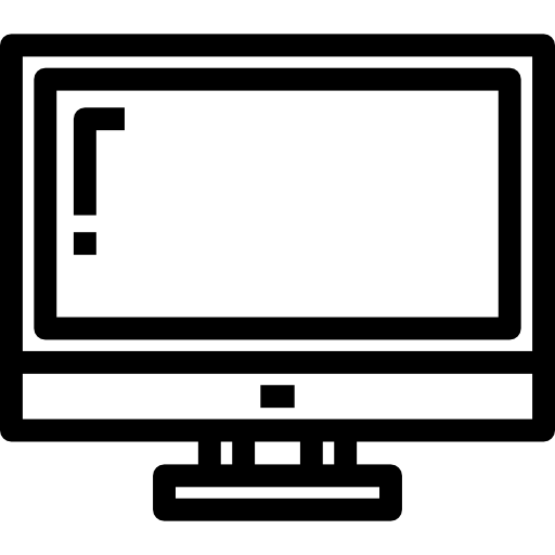 Computer Detailed Straight Lineal icon