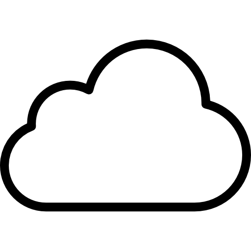 computación en la nube icono gratis