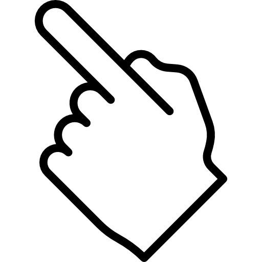 hand point icon png