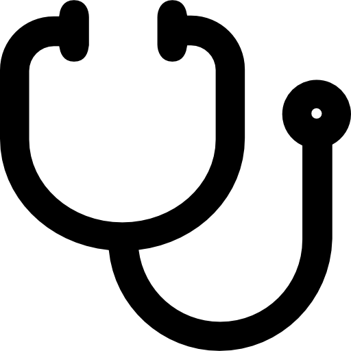 stéthoscope Icône gratuit stéthoscope Icône gratuit