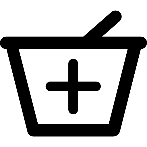 cesta de la compra icono gratis