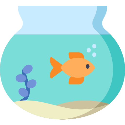 Fishbowl Special Flat icon