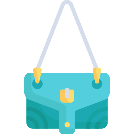 bolsa de hombro icono gratis