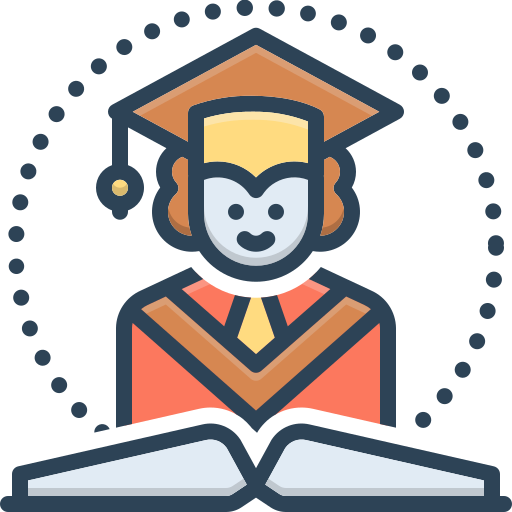 graduación icono gratis