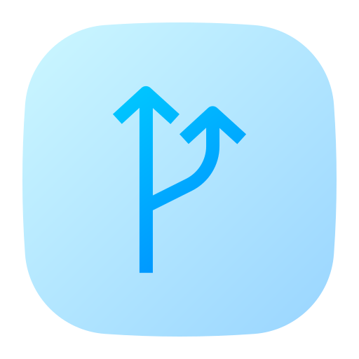 desvío icono gratis