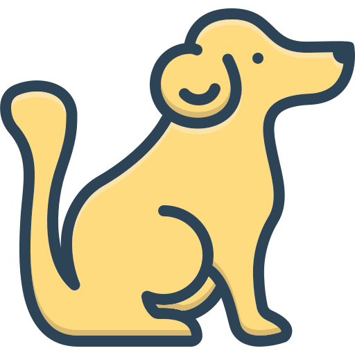 perro icono gratis