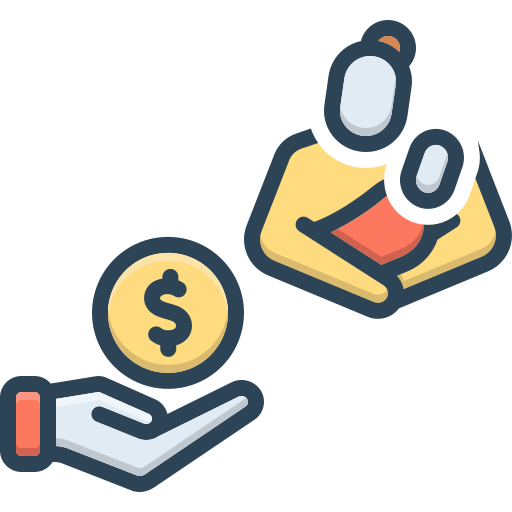 geldunterstützung kostenlos Icon geldunterstützung kostenlos Icon