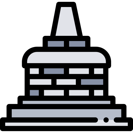 borobudur icono gratis