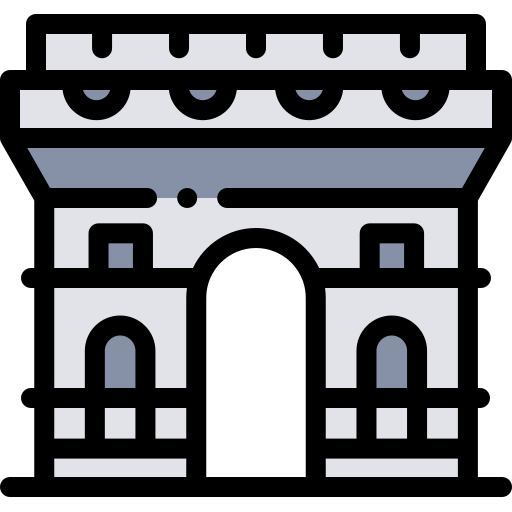 arco del triunfo icono gratis