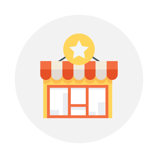 magasin en ligne Icône gratuit