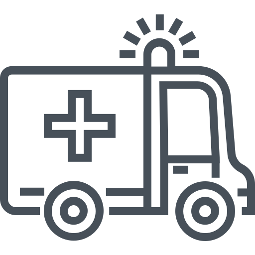 ambulância grátis ícone ambulância grátis ícone