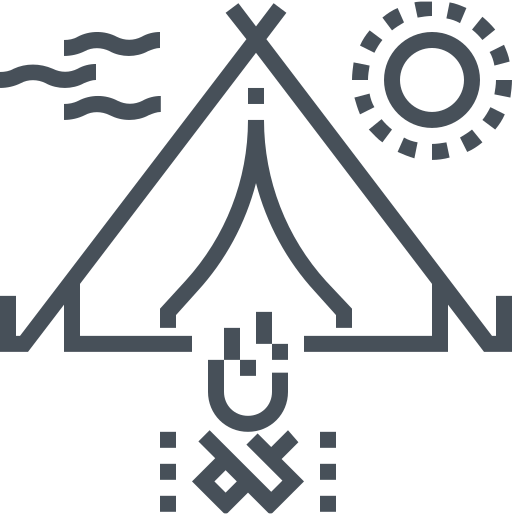 Лагерь бесплатно иконка