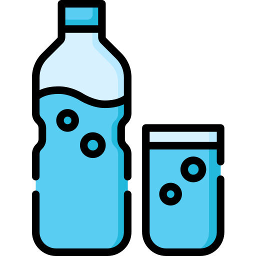 Mineral water - Free food icons