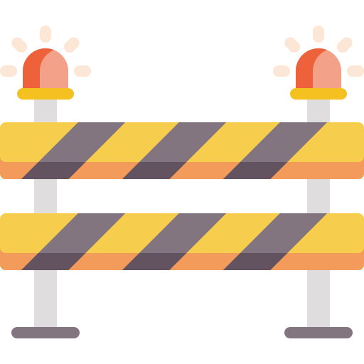 Barrier Special Flat icon