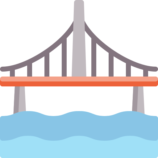 pont Icône gratuit pont Icône gratuit