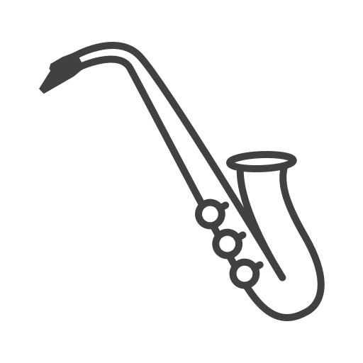 saxophone Icône gratuit saxophone Icône gratuit