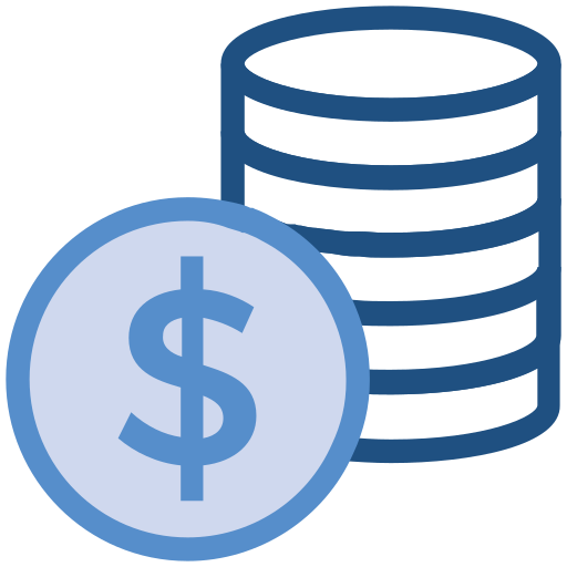 monedas icono gratis