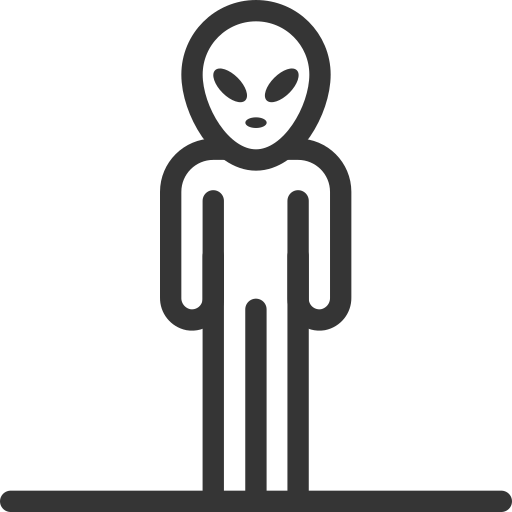 extraterrestre icono gratis