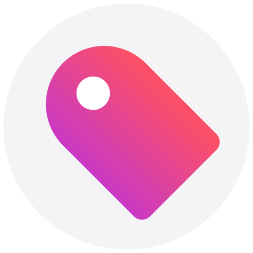 Tag free icon