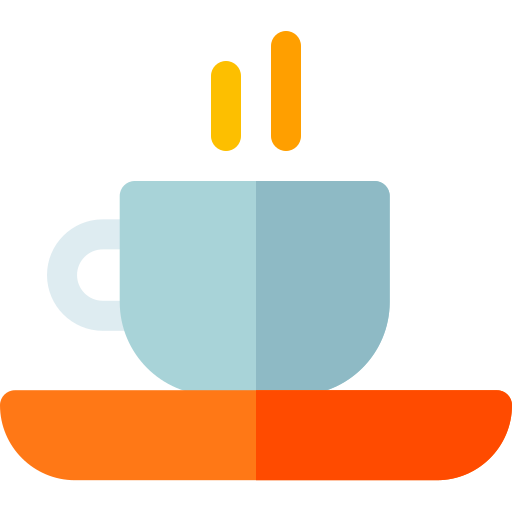 Coffee cup Basic Rounded Flat icon