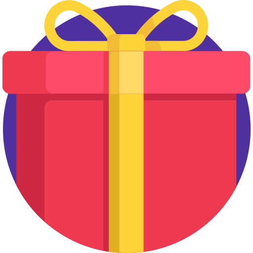 caja de regalo icono gratis