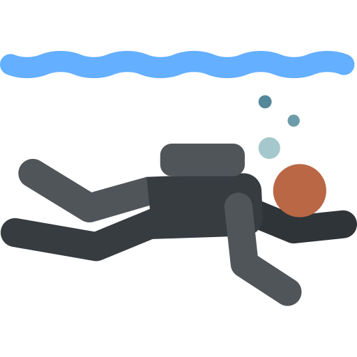 Diving Pictograms Colour icon