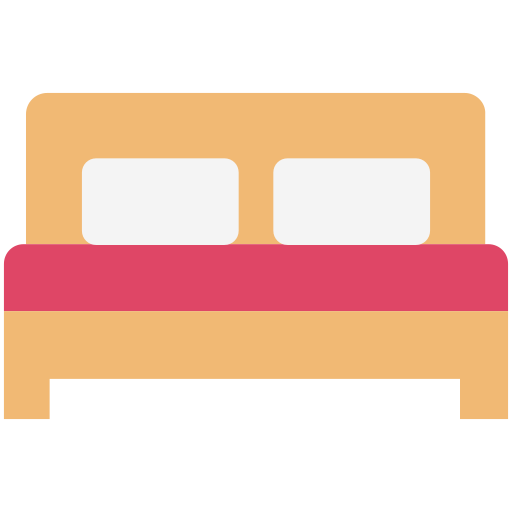 cama matrimonial icono gratis