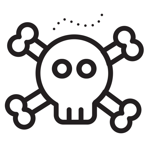 Skull free icon Skull free icon