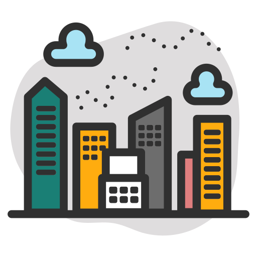 cidade grátis ícone cidade grátis ícone
