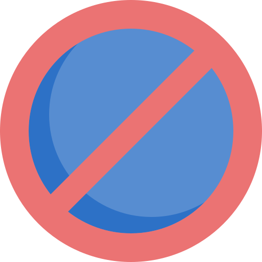 No parking - free icon