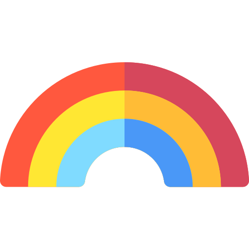 Arco iris icono gratis