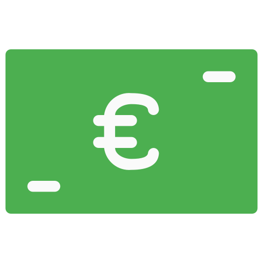 euro icono gratis