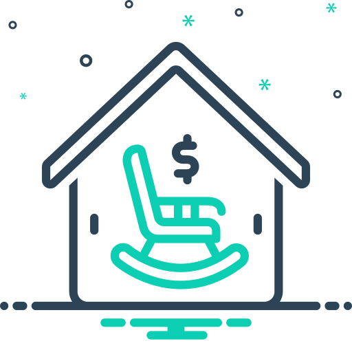 mecedora icono gratis