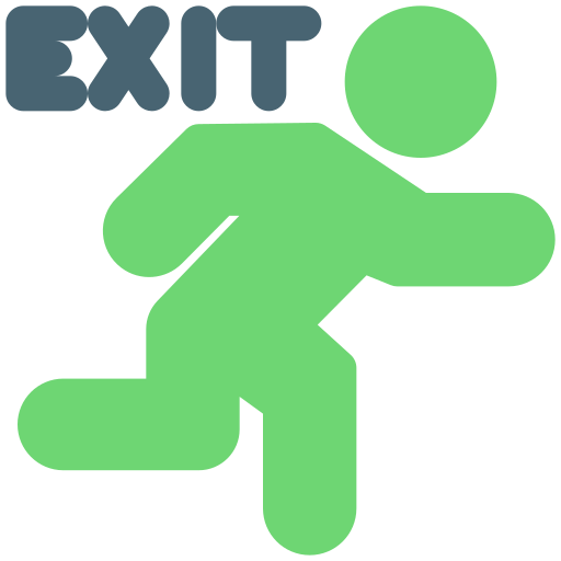 Exit free icon Exit free icon