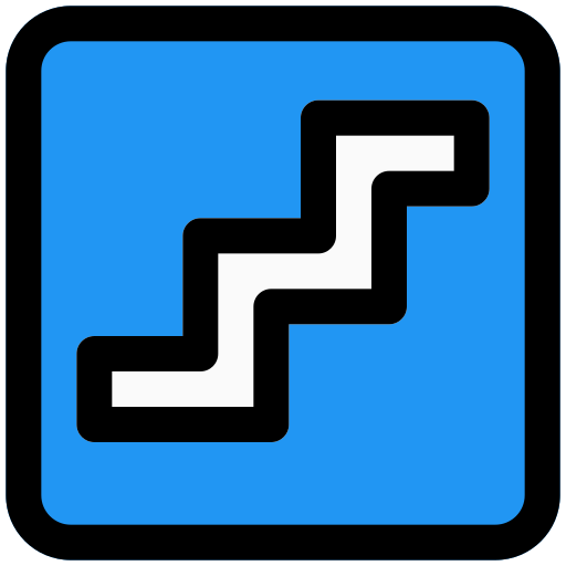 escaleras icono gratis