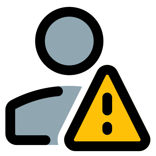 Caution free icon Caution free icon