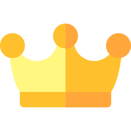 Download Crown Icon | Basic Rounded Flat Style