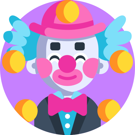 Payaso icono gratis