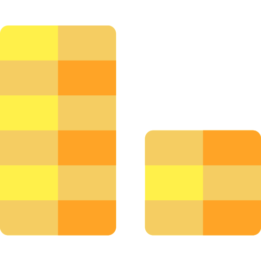 Monedas icono gratis