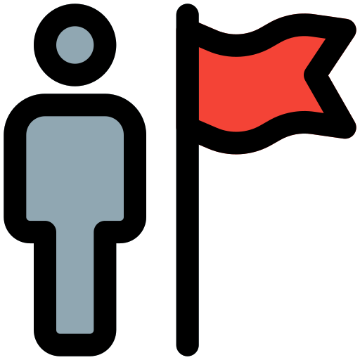 Flag free icon Flag free icon