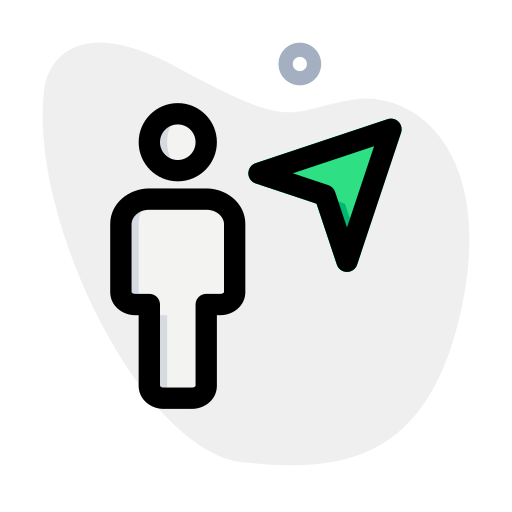 dirección icono gratis