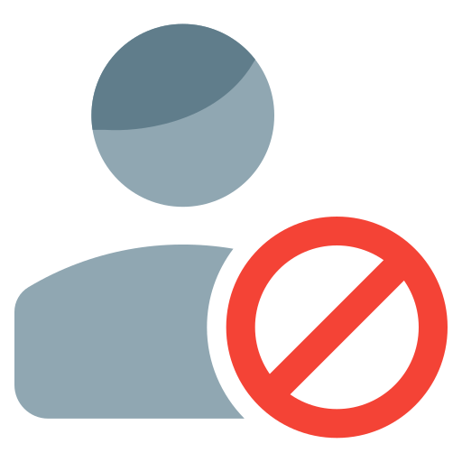Forbidden free icon