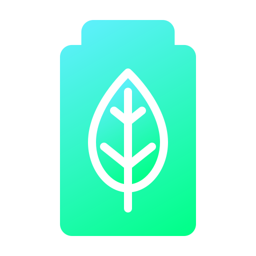 batería ecológica icono gratis