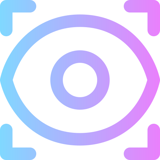 exploración ocular icono gratis