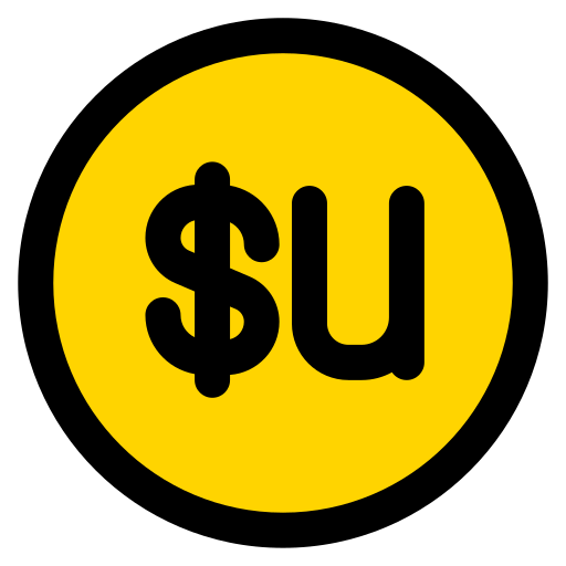peso uruguaio grátis ícone peso uruguaio grátis ícone