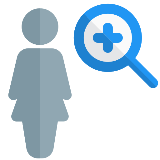 Magnifying glass free icon