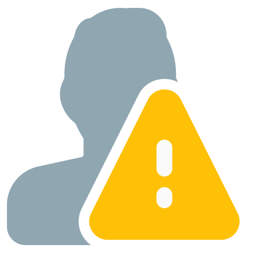 Warning free icon Warning free icon