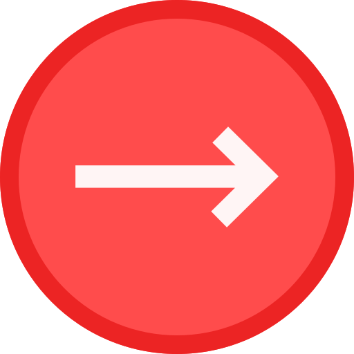 flecha correcta icono gratis